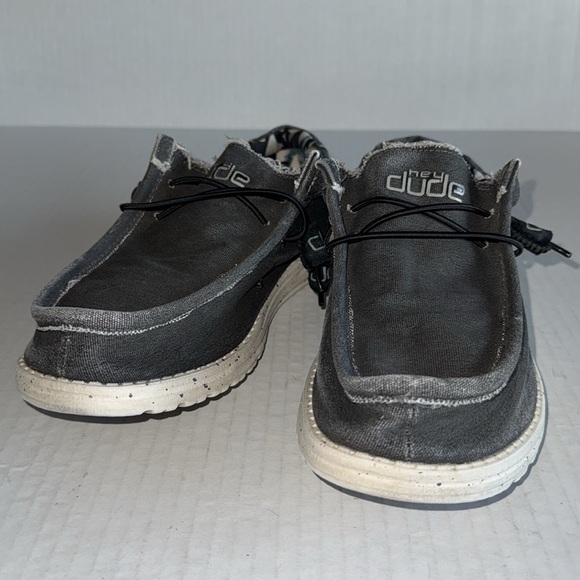 Hey Dude Wally Stretch In Black - Picture 2 of 10